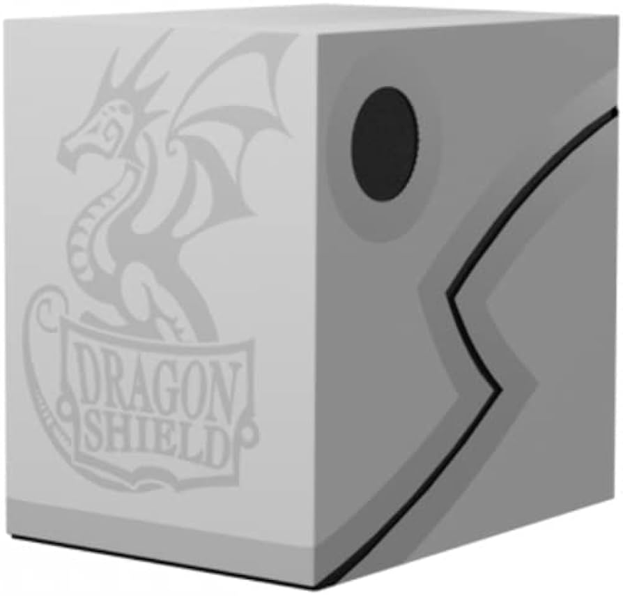 Dragon Shield – Double Shell Deck Box לבן