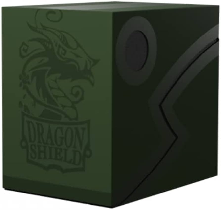 Dragon Shield – Double Shell Deck Box ירוק