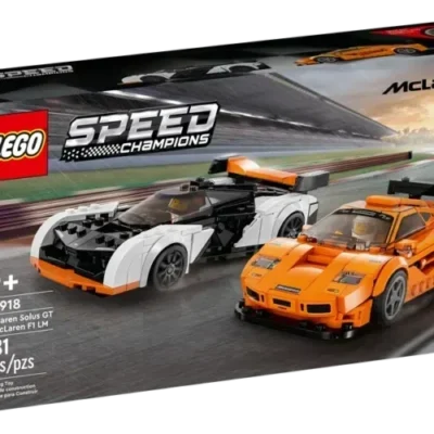 לגו סולוס ג‘י טי ו-F1 LM מקלארן