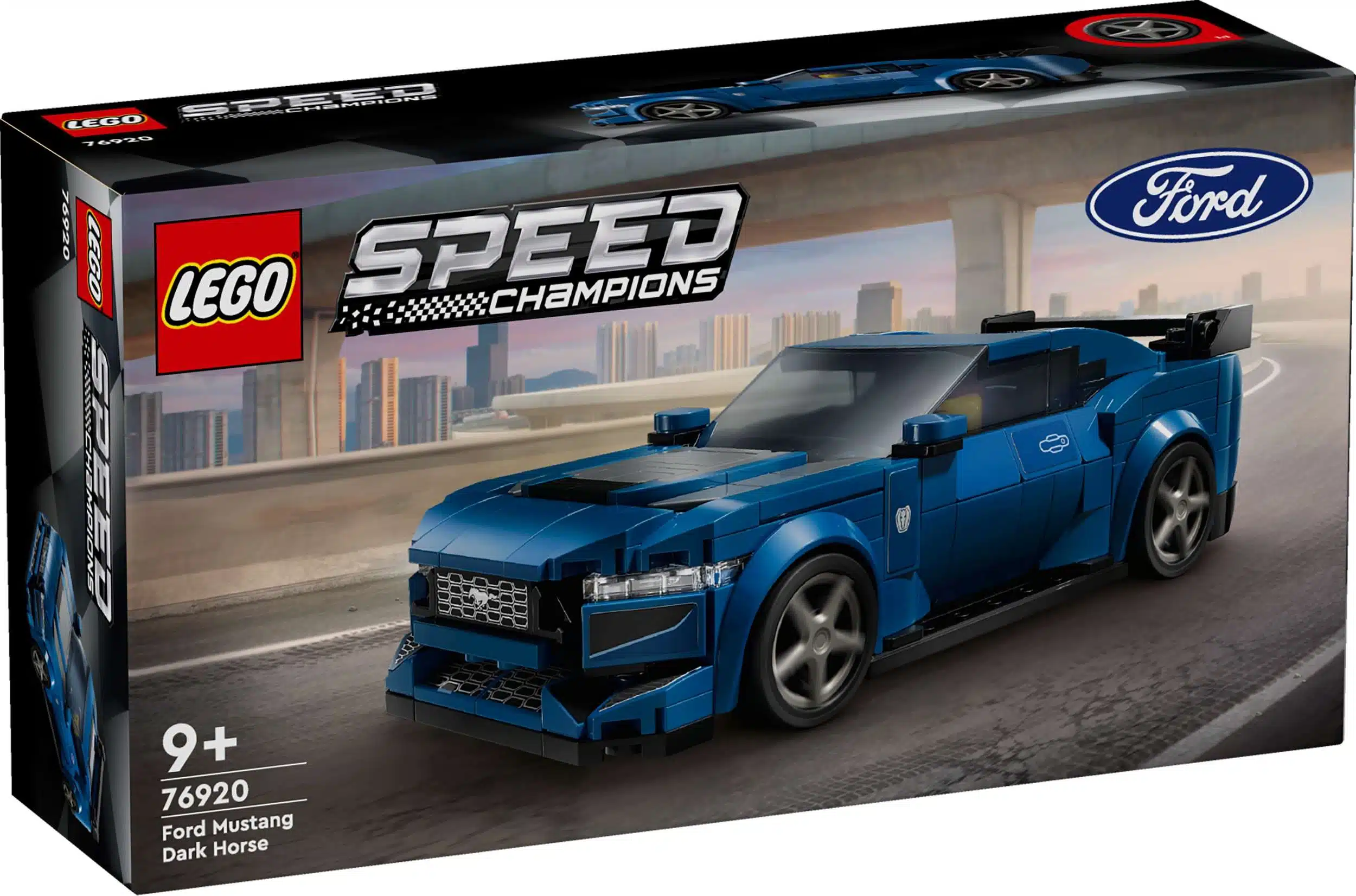 לגו Speed Champions מכונית מרוץ Ford Mustang Dark Horse
