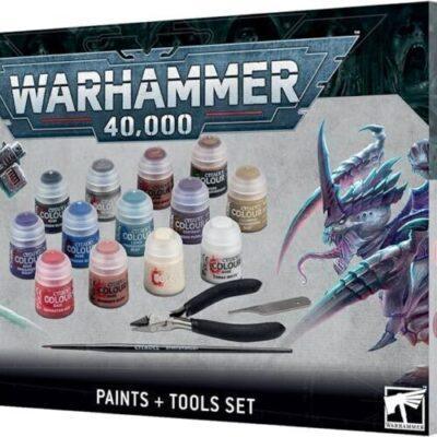 40K paints+ tools set