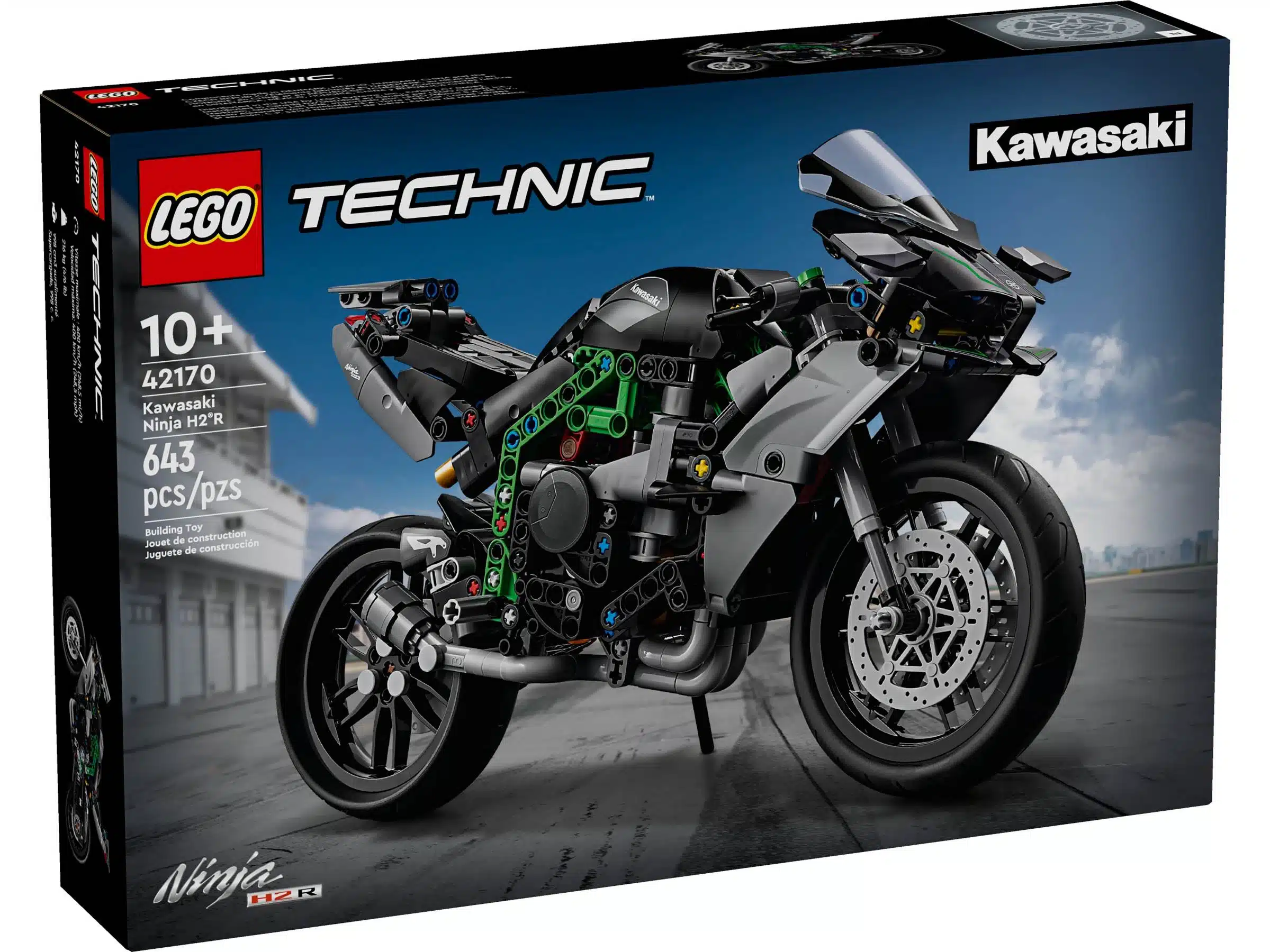 לגו Technic אופנוע Kawasaki Ninja H2R