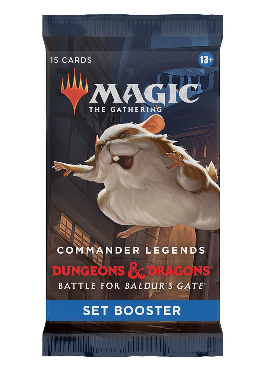 Magic: The Gathering Commander Legends: Battle for Baldur’s Gate Set Booster Pack