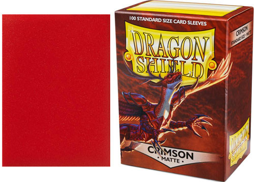 Dragon Shield Sleeves – Crimson