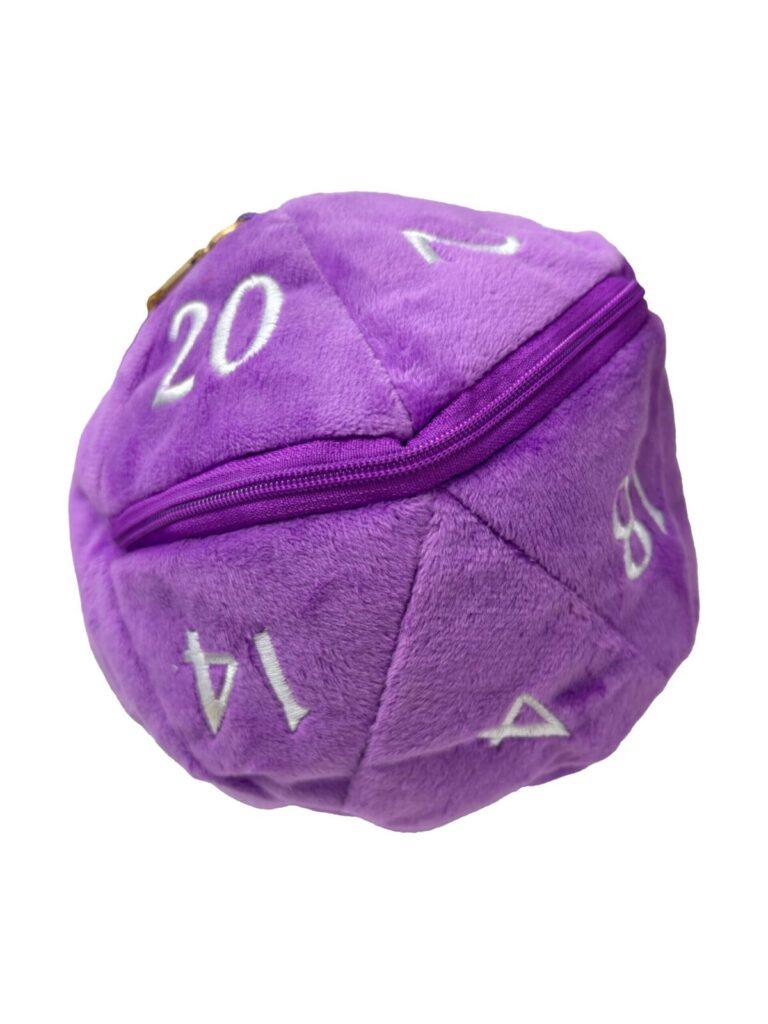 קוביה פרוותית לקוביות ה D&D הכי מפונקות – סגול