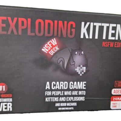 Exploding Kittens NSFW Deck
