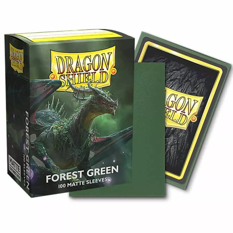 Dragon Shield Sleeves – Forest Green