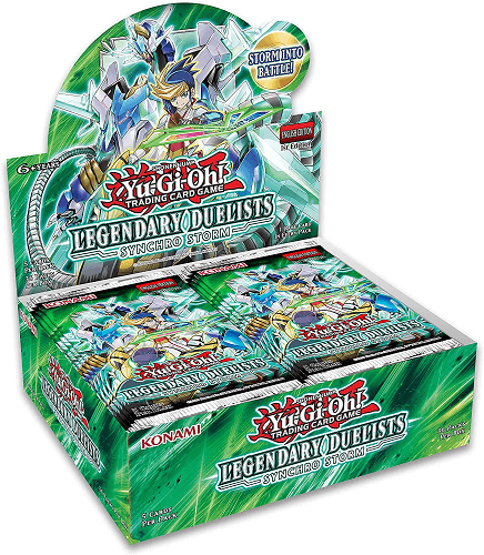 YU-GI-OH Legendery Duelists Synchro Storm Booster Box