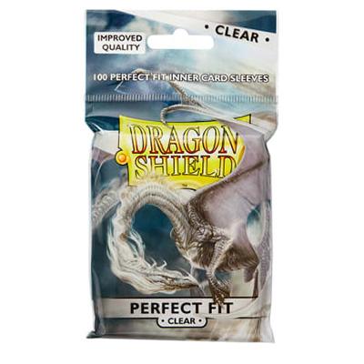 Dragon Shield – 100 Sleeves – Perfect Fit size – Top Loading – Clear
