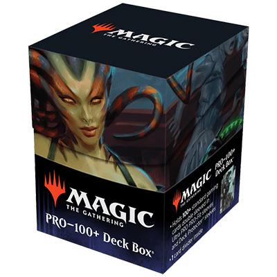 Outlaws of Thunder Junction Vraska, the Silencer Key Art 100+ Deck Box Ultra Pro