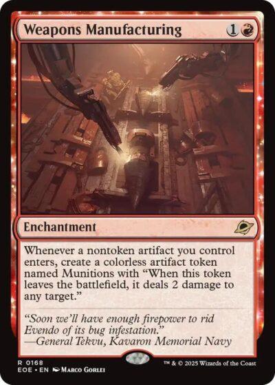 Weapons Manufacturing - Edge of Eternities (#168)