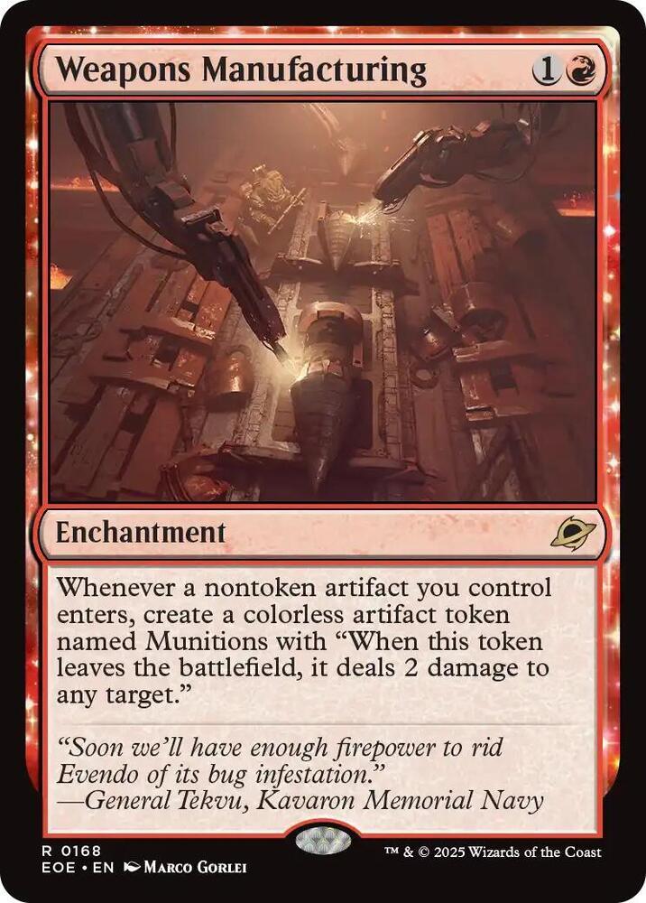 Weapons Manufacturing – Edge of Eternities (#168)