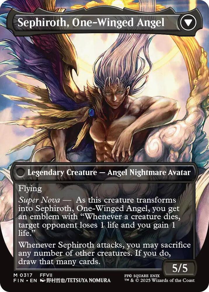 Sephiroth, Fabled SOLDIER // Sephiroth, One-Winged Angel – Final Fantasy (#317)